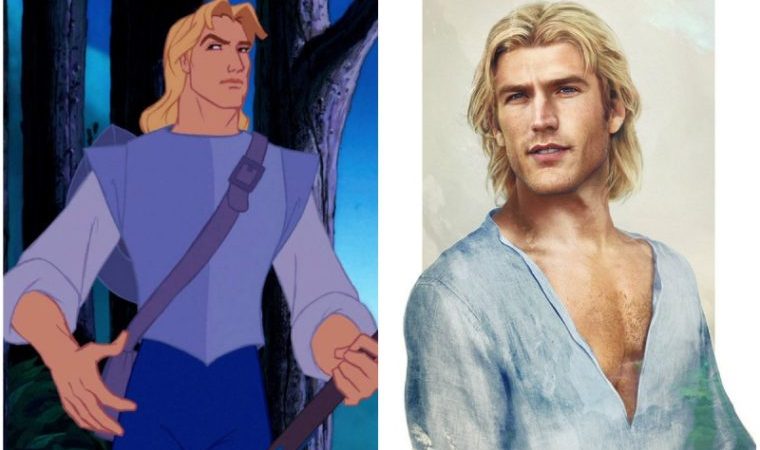 Как биха изглеждали анимационните принцове на Disney в реалния живот? img