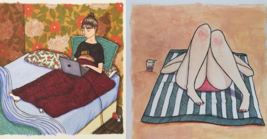 15 снимки, които показват какво правят жените, когато никой не ги гледа! img