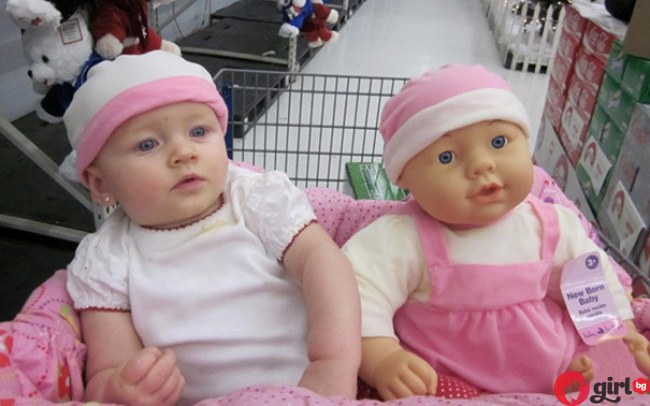 бебета приличат на кукли