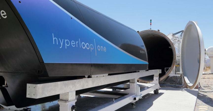 Вижте как изглежда супербързото метро Hyperloop One! img